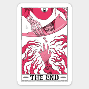 The End Tarotesque (light shirt) Magnet