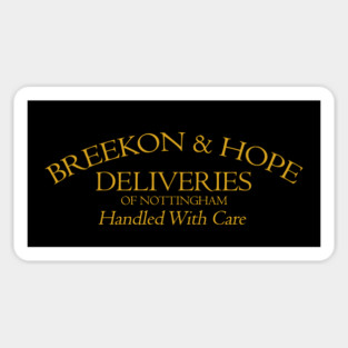 Breekon & Hope Deliveries Magnet