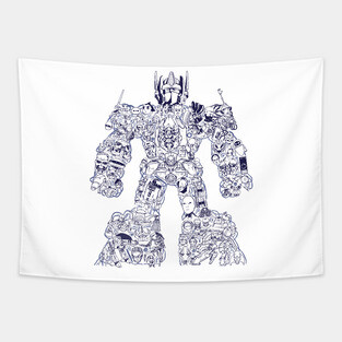 Robots Tapestry