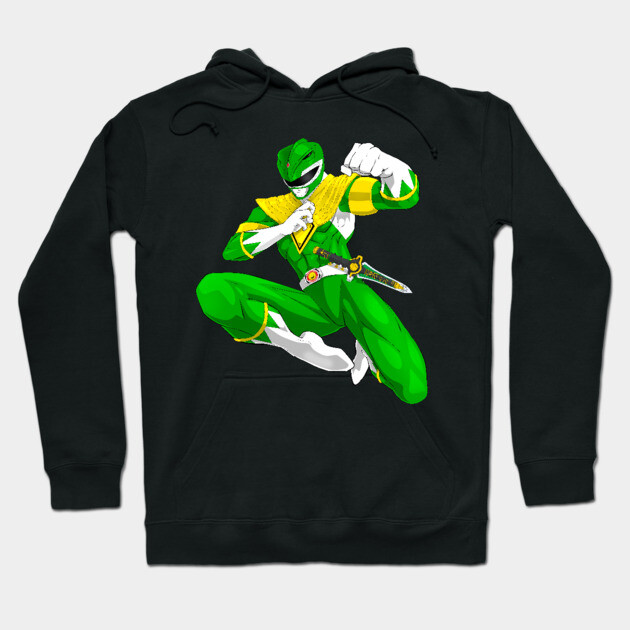 Mighty Morphin Power Rangers Green Ranger Power Rangers Hoodie