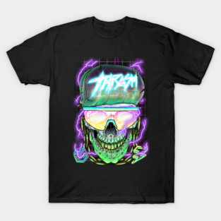 Electro Thrash Skull T-Shirt