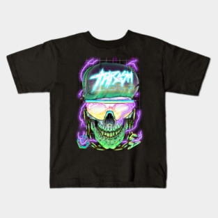 Electro Thrash Skull Kids T-Shirt