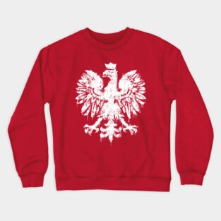 Polish Eagle Graffiti Crewneck Sweatshirt
