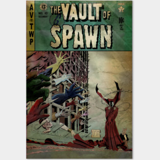 Dave Sim's The Vault of Spawn (distressed) Posters and Art