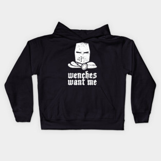 "Wenches Want Me" - Renaissance Festival Kids Hoodie