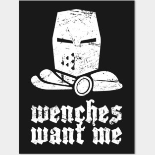 "Wenches Want Me" - Renaissance Festival Posters and Art