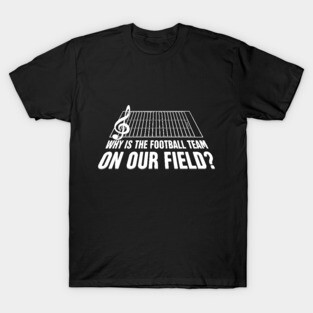 Funny Marching Band Design T-Shirt