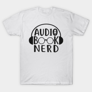 Audiobook NERD v2 T-Shirt