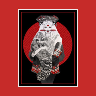 Lady with the Luan T-Shirt