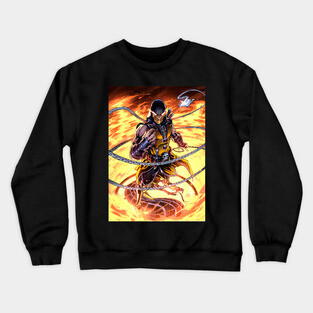 Scorpion Mortal Kombat Crewneck Sweatshirt