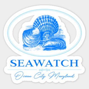 Seawatch Condo Resort Ocean City Maryland Coastal Hwy Design Sticker