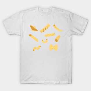Pasta Shapes T-Shirt