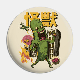 Monster Pickle got in Trouble - Dill with it Pin