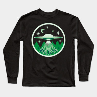 UFO Believer Long Sleeve T-Shirt