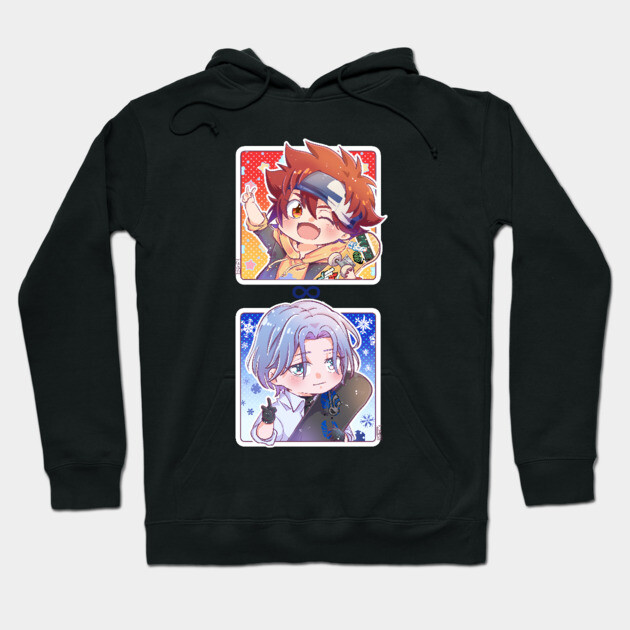 Reki ♾ Langa Sk8 The Infinity Hoodie TeePublic