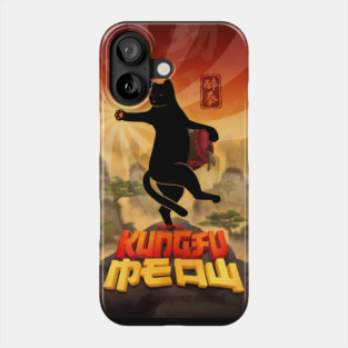 Kung Fu Cat Drunken Fist Phone Case