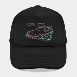 Outrun Toyota Celica Hat
