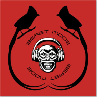 Beast Mode Posters and Art