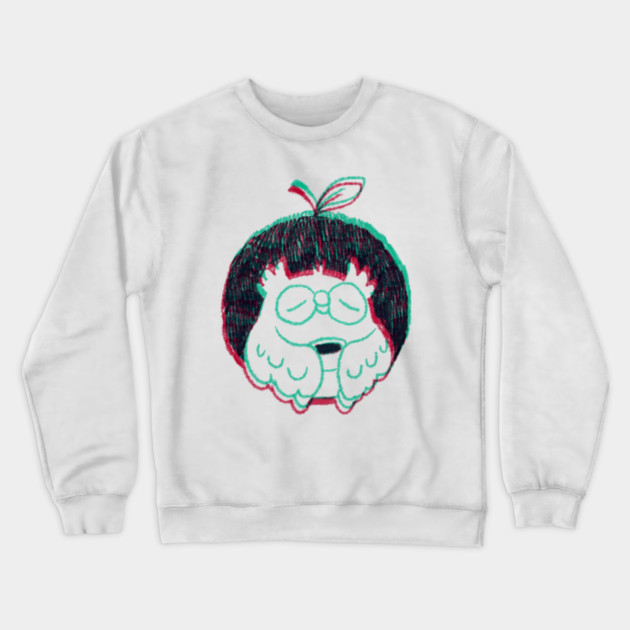 owlpple Crewneck Sweatshirt by tofuvi