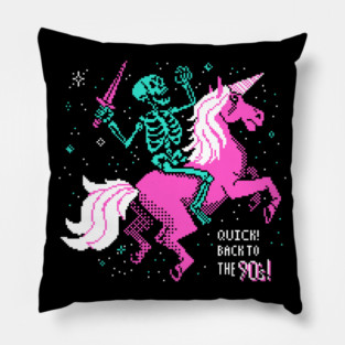 QUICK! BACK TO THE 90's! Pillow