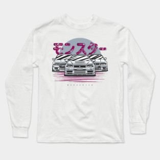 Skiline GTR mix Long Sleeve T-Shirt