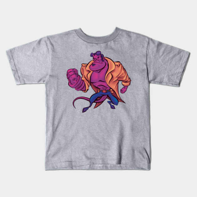 hellboy Kids T-Shirt by majanation