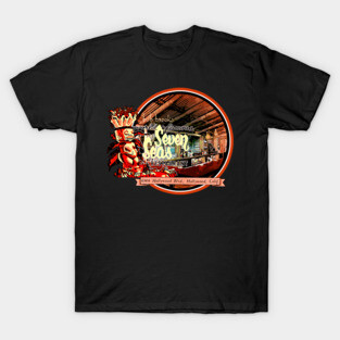 The World Famous Seven Seas Restaurant in California Tiki Bar T-Shirt