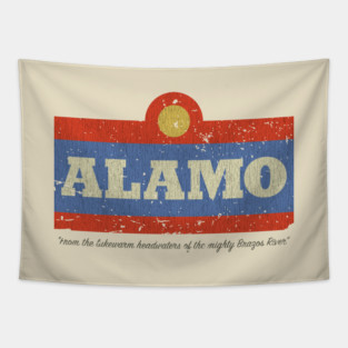 Alamo Beer Vintage Tapestry