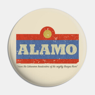 Alamo Beer Vintage Pin