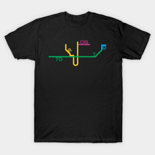 Toronto Metro Lines T-Shirt