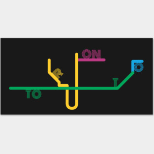 Toronto Metro Lines Posters and Art