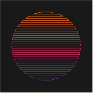 Linear Light Posters and Art