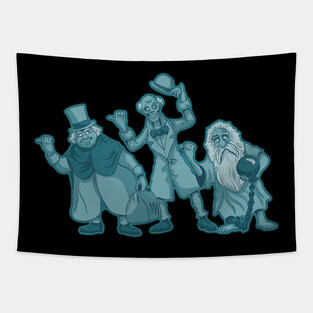 Hitchhiking Ghosts Tapestry
