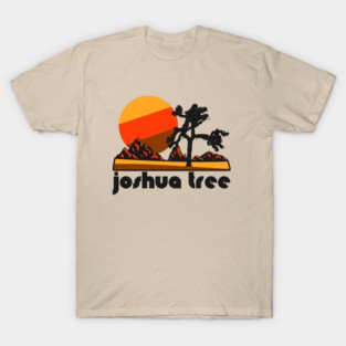 Retro Joshua Tree ))(( Tourist Souvenir National Park Design T-Shirt
