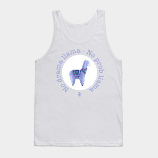 No drama llama Tank Top