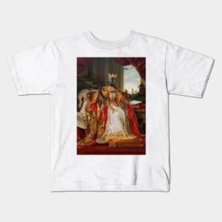 Queen of Cats: Fox Tolson Kids T-Shirt