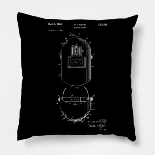 Welding helmet patent, Welding Patent, Welder Gift, vintage welding helmet, retro welding gift Pillow