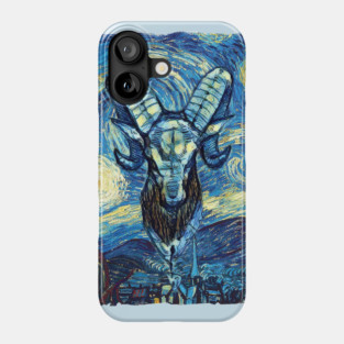 Aries Van Gogh Style Phone Case