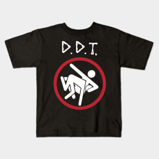 D.D.T. Thrash Zone Wrestling Parody Kids T-Shirt