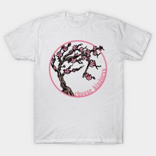 Choose Kindness Cherry Blossom T-Shirt