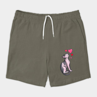 Sphynx cat love Shorts