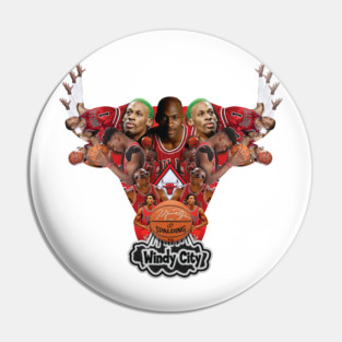 Chicago Bulls Legends Pin