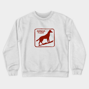 Dingo Flour Australian Souvenir Fremantle Australia Crewneck Sweatshirt