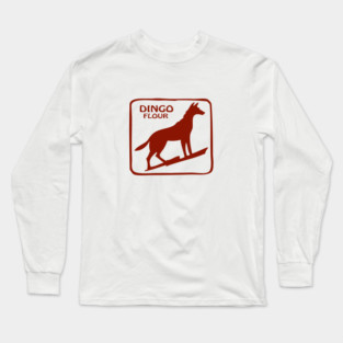Dingo Flour Australian Souvenir Fremantle Australia Long Sleeve T-Shirt