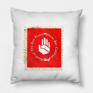 The Band of The Red Hand Post Mark - Wheel of time Pillow