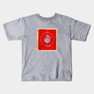 The Band of The Red Hand Post Mark - Wheel of time Kids T-Shirt