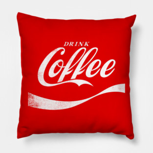 Drink Coffee Pillow