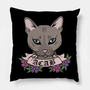 All Cats Are Beautiful Pillow