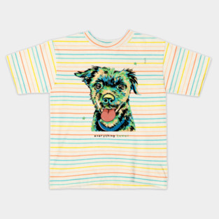 Kawaii Dog (Feat. Cloud Tolson), Dark Text Kids T-Shirt