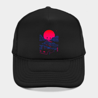 Synthwave Sunset Drive Hat